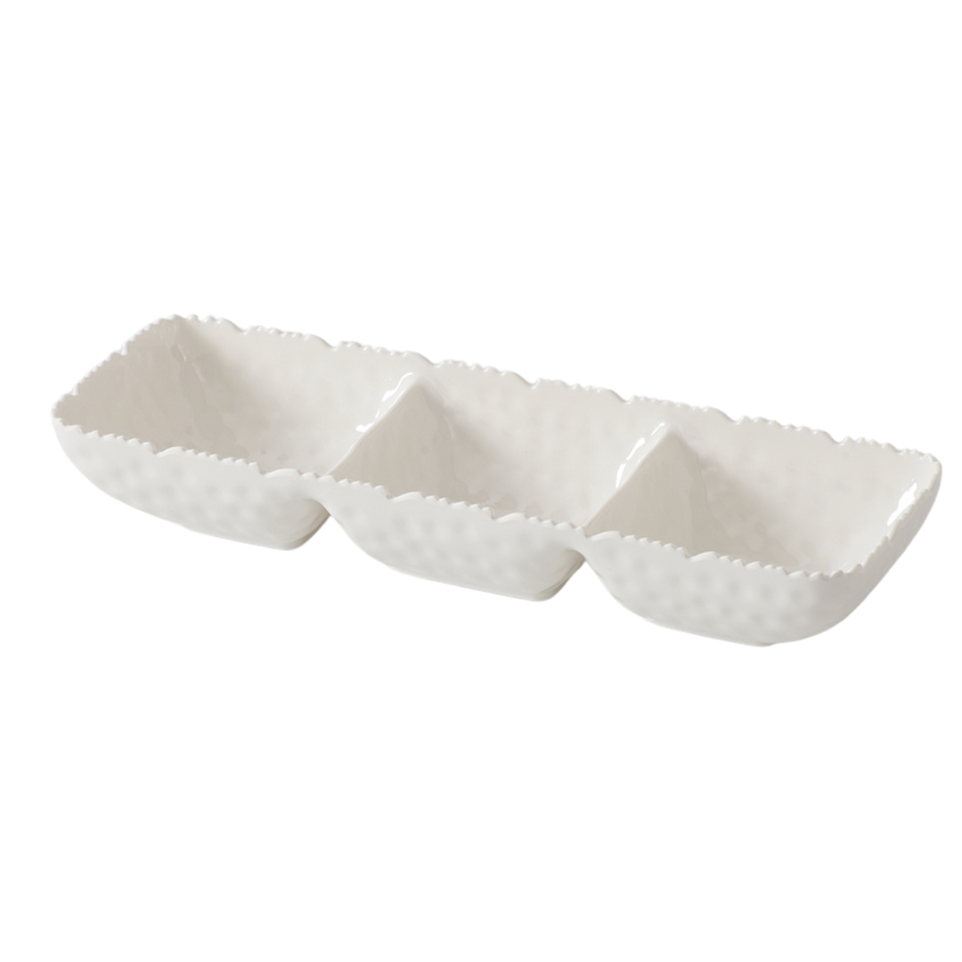 3 Section Melamine Platter